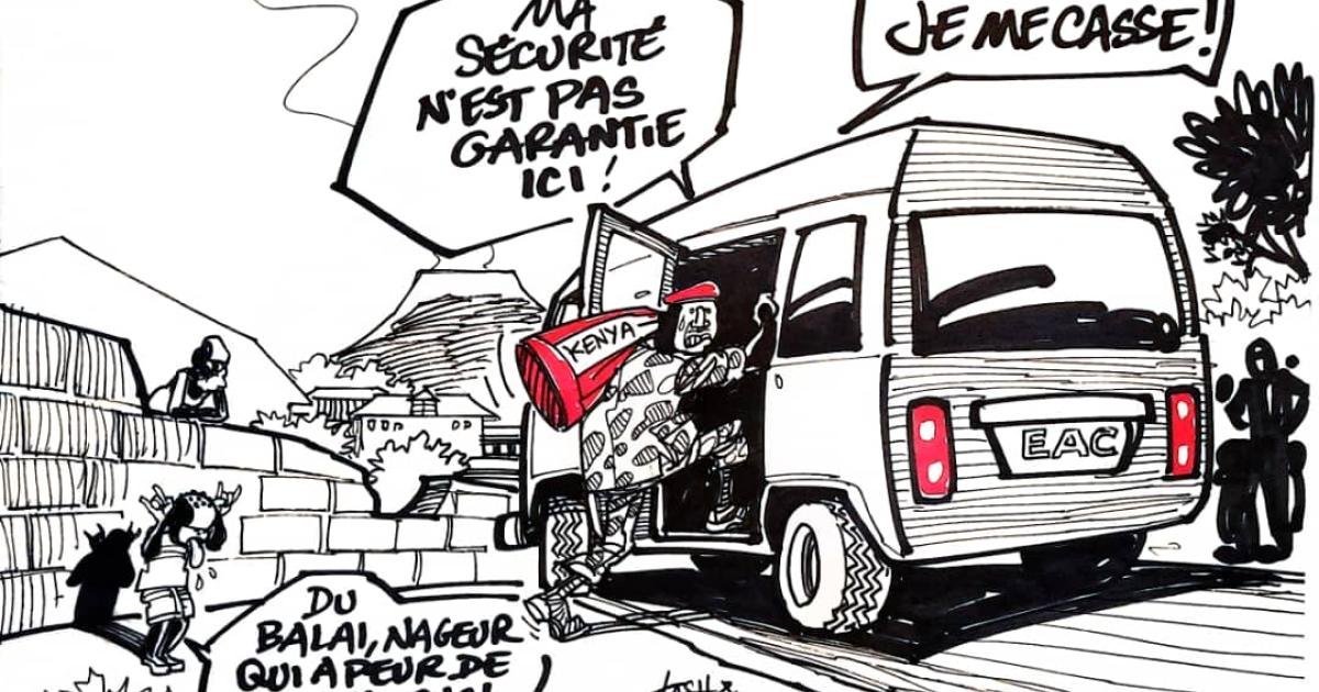 Les caricatures de ACTUALITE.CD sont réalisées par KASH