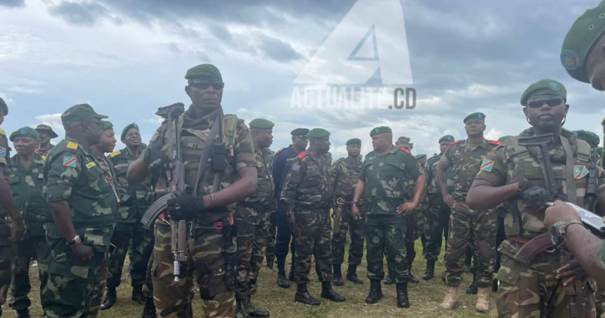 Arrivée à Beni des chefs d'état-major des FARDC et de UPDF 