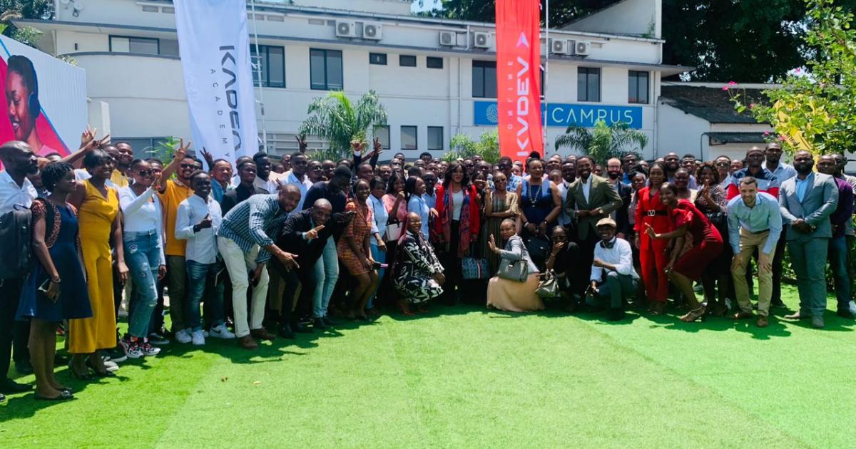 Les apprenants de Kinshasa Digital Academy pour la session 2023 