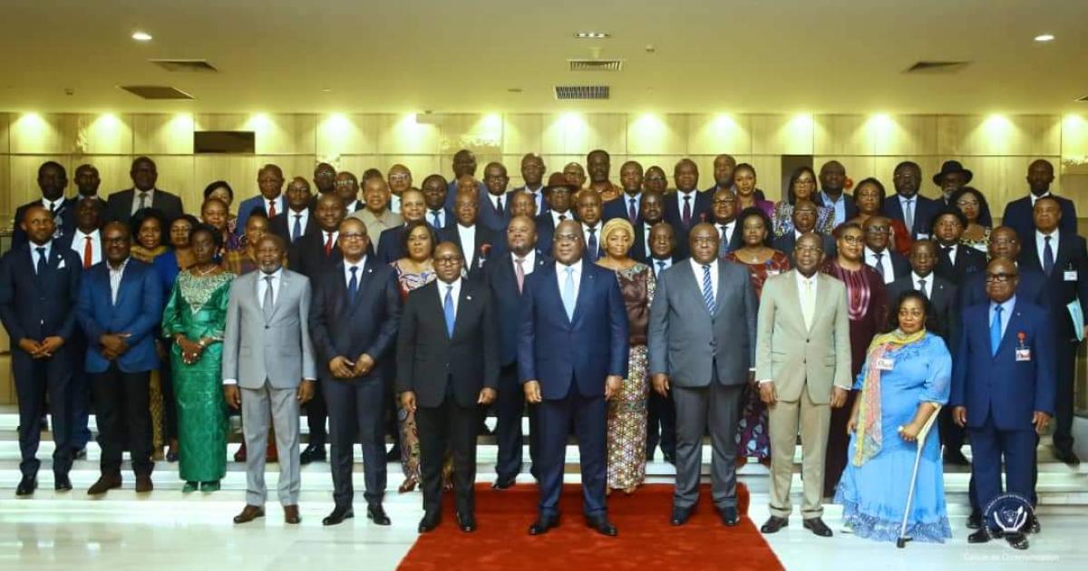 Les membres du gouvernement Sama Lukonde II