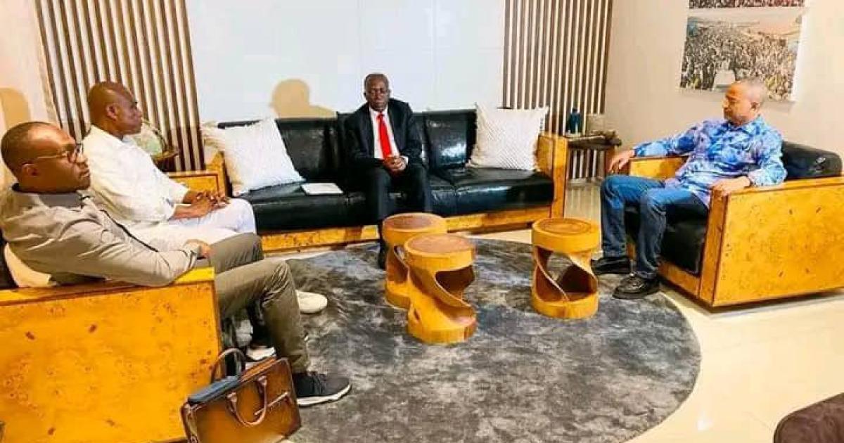 Matata Ponyo, Moise Katumbi, Martin Fayulu et Delly Sesanga