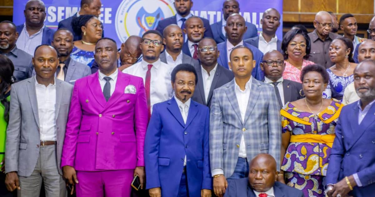 Les députés provinciaux de Kinshasa chez Mboso