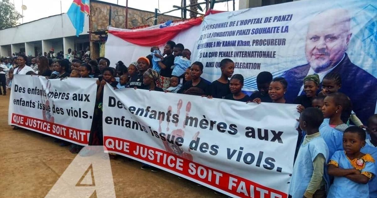 Des survivantes des violences sexuelles accueillent le PG de la CPI à Panzi