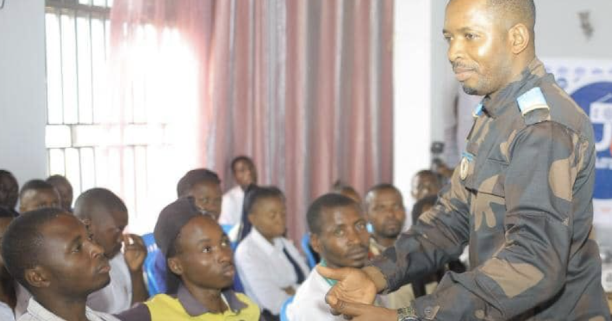 Anthony Mualushayi, porte-parole de l'Armée à Beni
