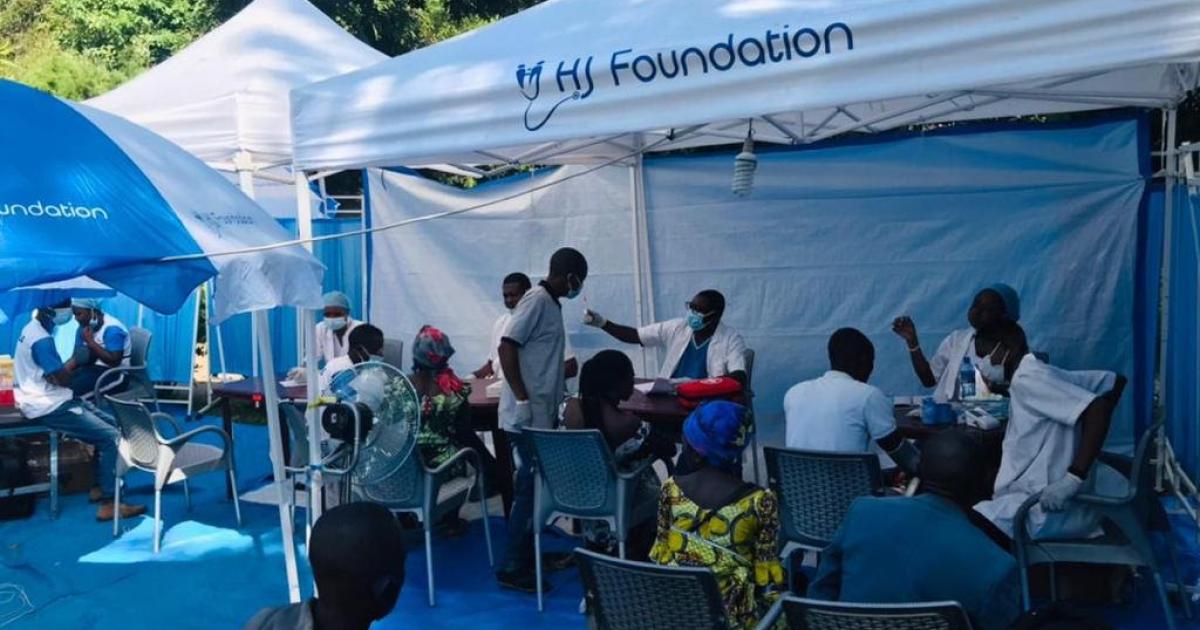 Des patients pris en charge grâce à la clinique mobile de HJ Foundation à Kalehe 