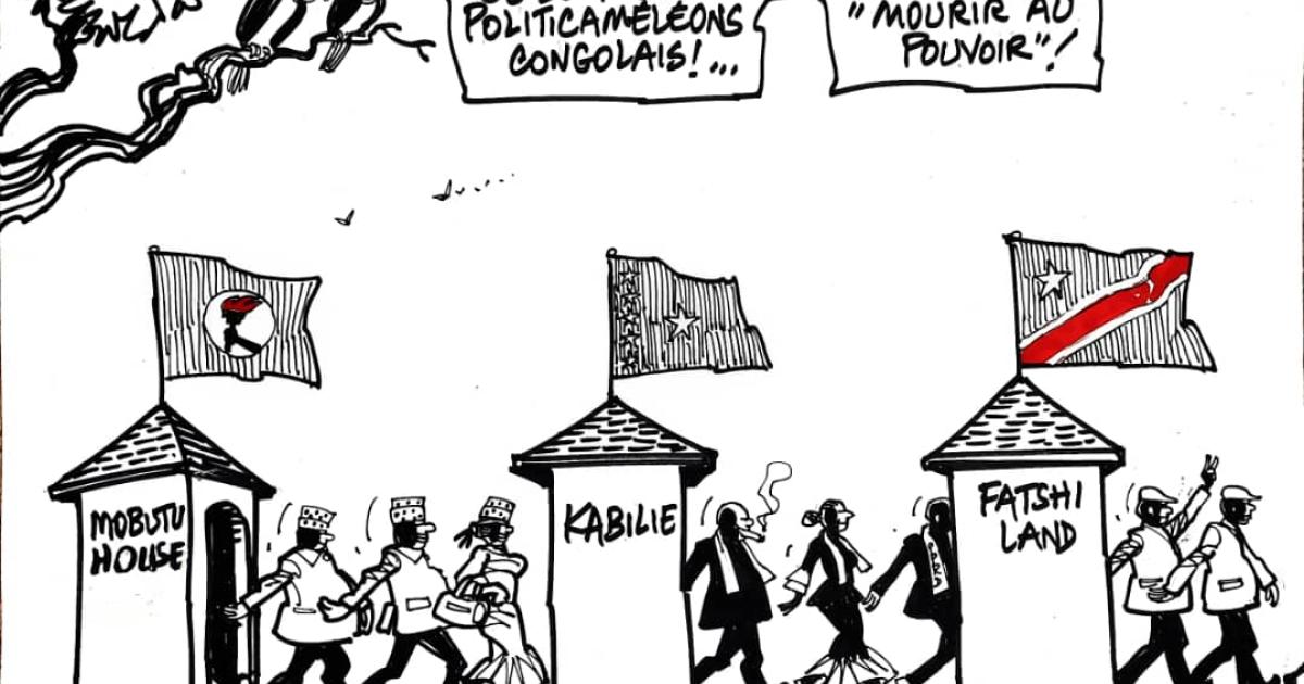 Les caricatures de ACTUALITE.CD sont réalisées par Kash