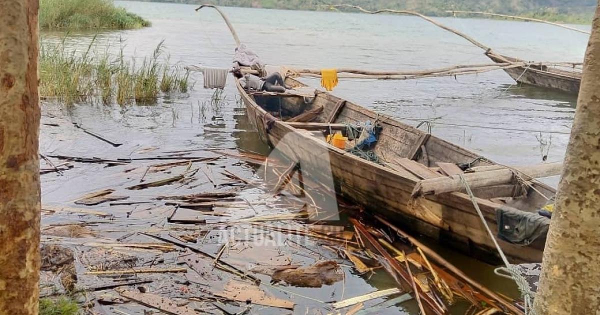 Une vue du lac Kivu dans sa partie Kalehe