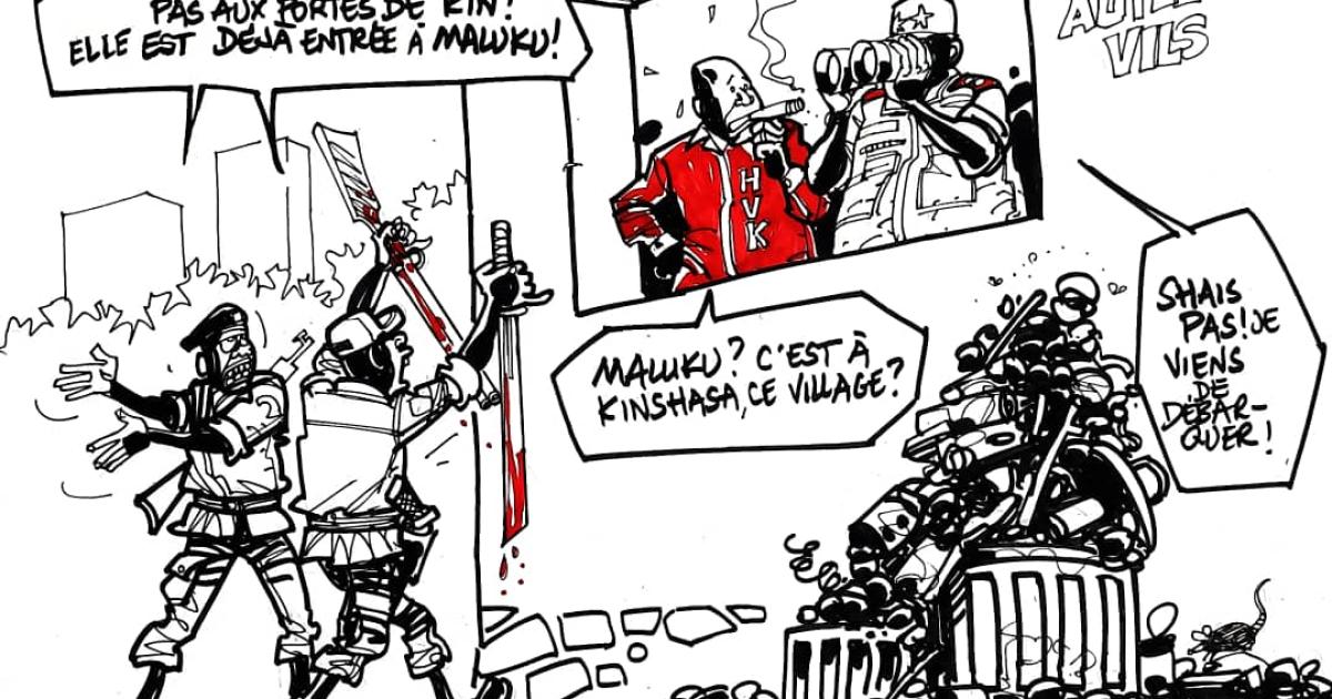 Les caricatures de ACTUALITE.CD sont réalisées par Kash