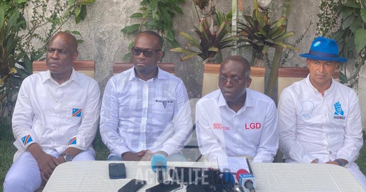 Fayulu, Sesanga, Matata et Katumbi