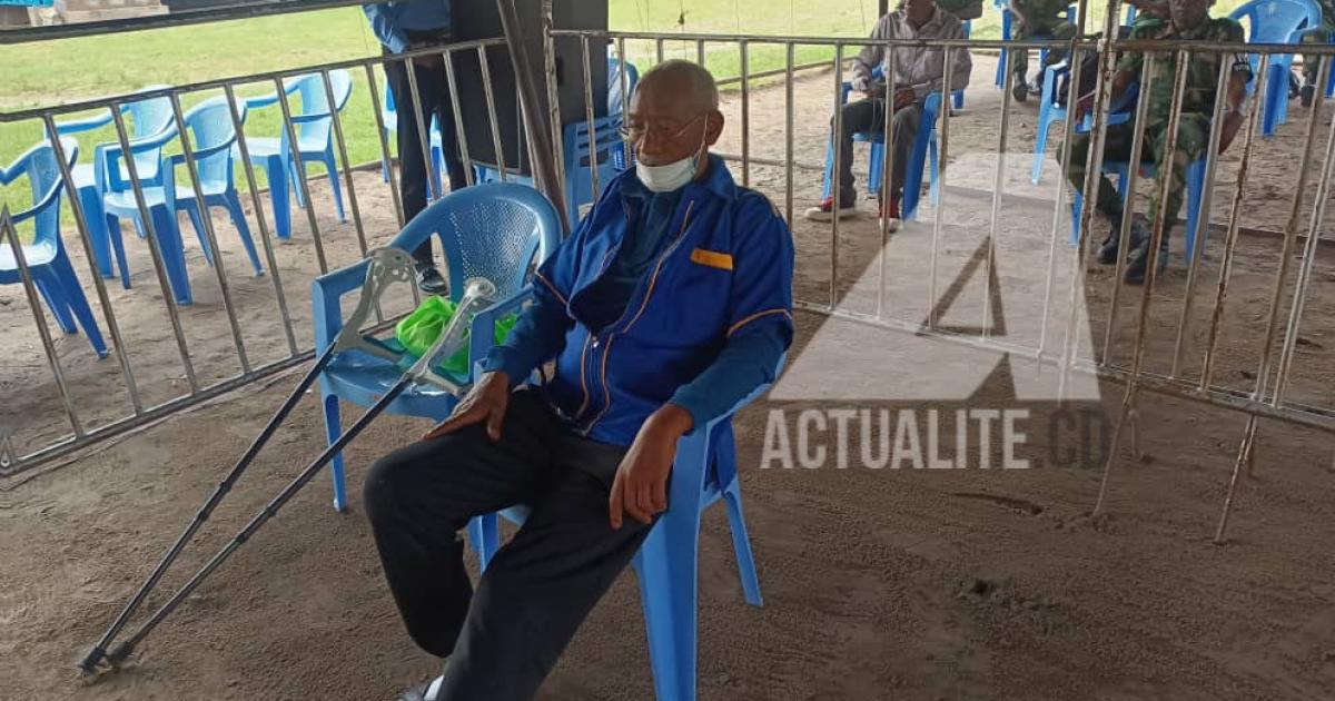 Le député national Edouard Mwangachuchu devant la Haute cour militaire
