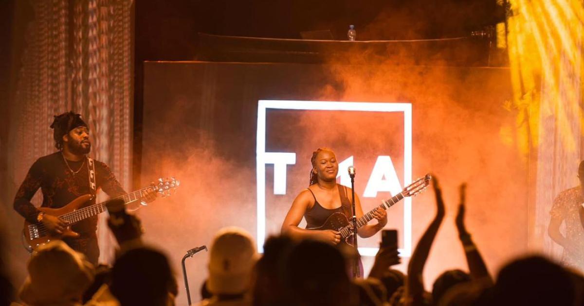Céline Banza au Festival TMA à Kinshasa