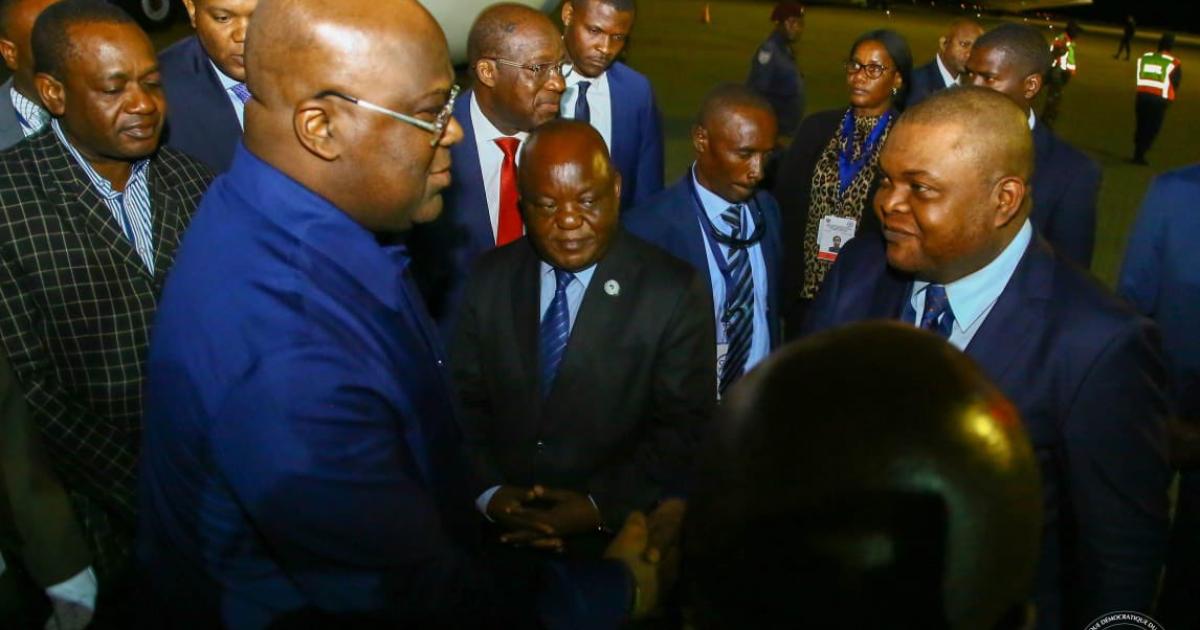 Félix Tshisekedi à Windhoek