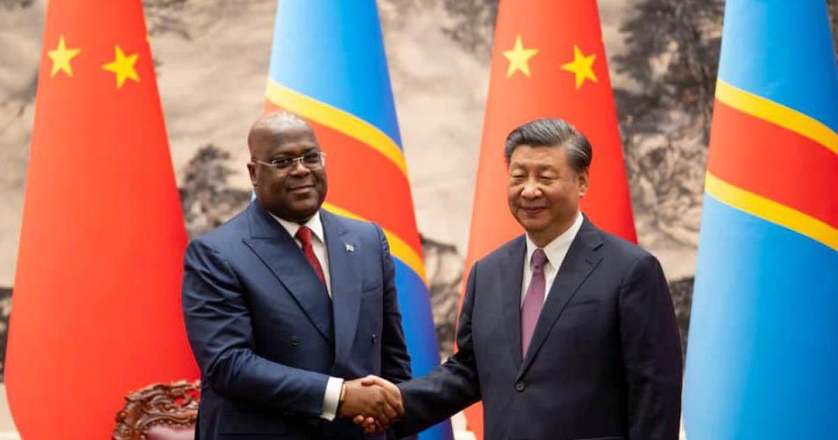  XI Jinping et Félix Tshisekedi
