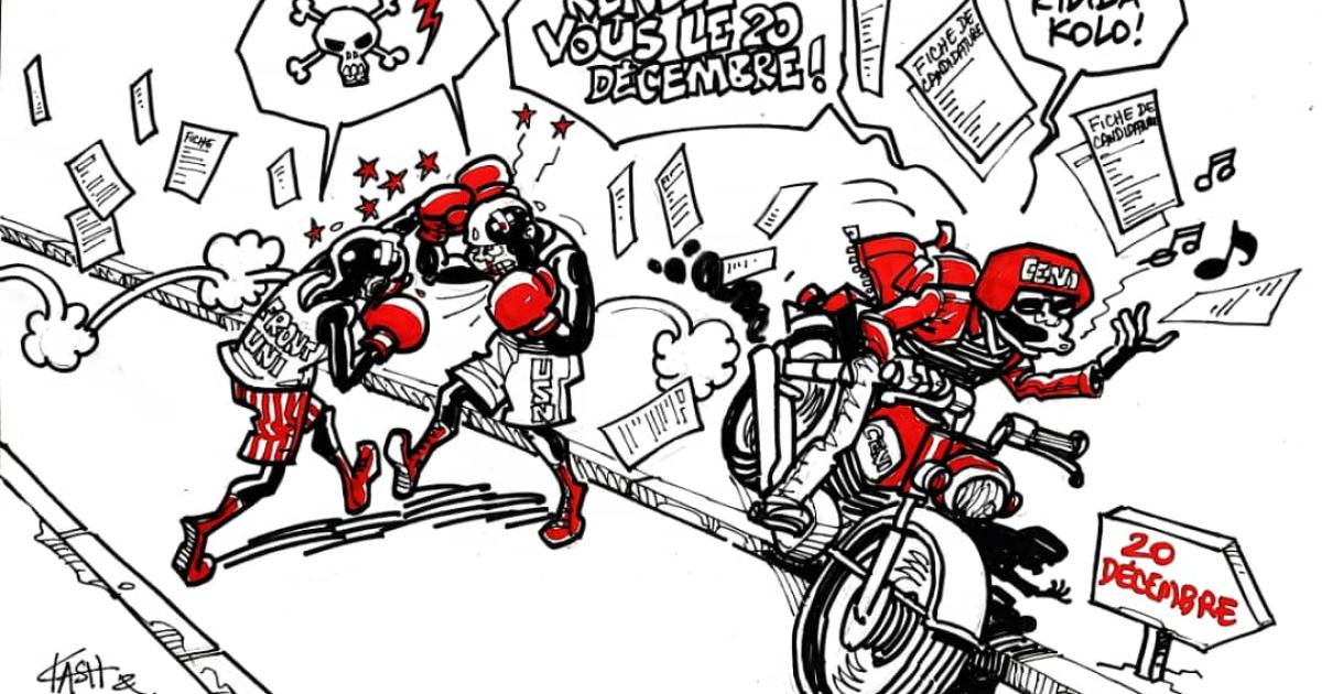 Les caricatures de ACTUALITE.CD sont réalisées par Kash