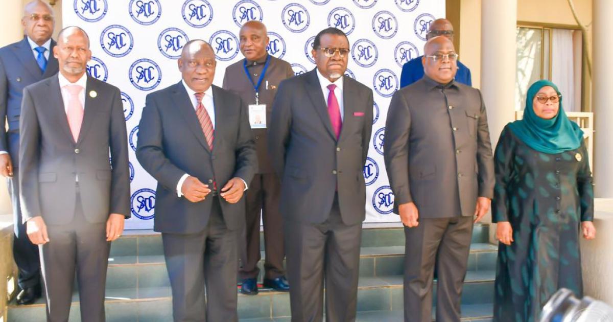 Les dirigeants de la SADC présents à Windhoek