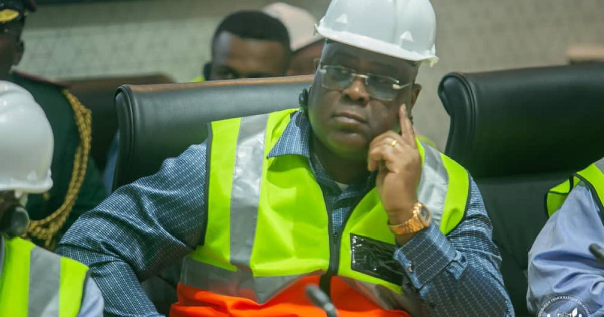 Félix Tshisekedi au Botswana
