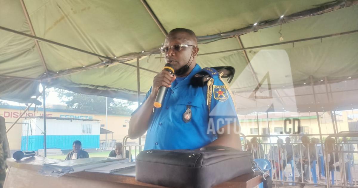 Le commissaire supérieur principal Van Kasongo