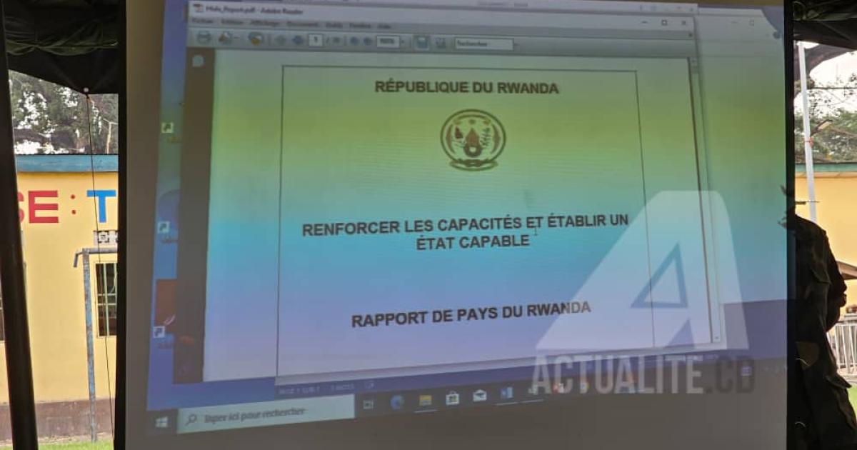 Presentation des pièces contenues dans une clé USB de Mwangachuchu 