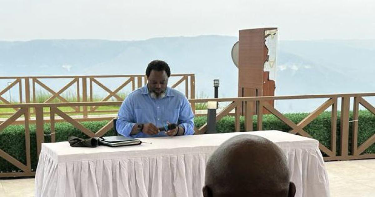 Joseph Kabila à Kingakati