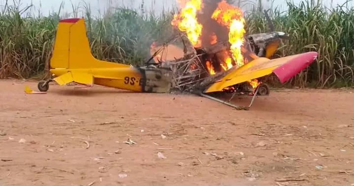 Un aéronef incendié par les travailleurs de la Compagnie sucrière Kwilu-Ngongo