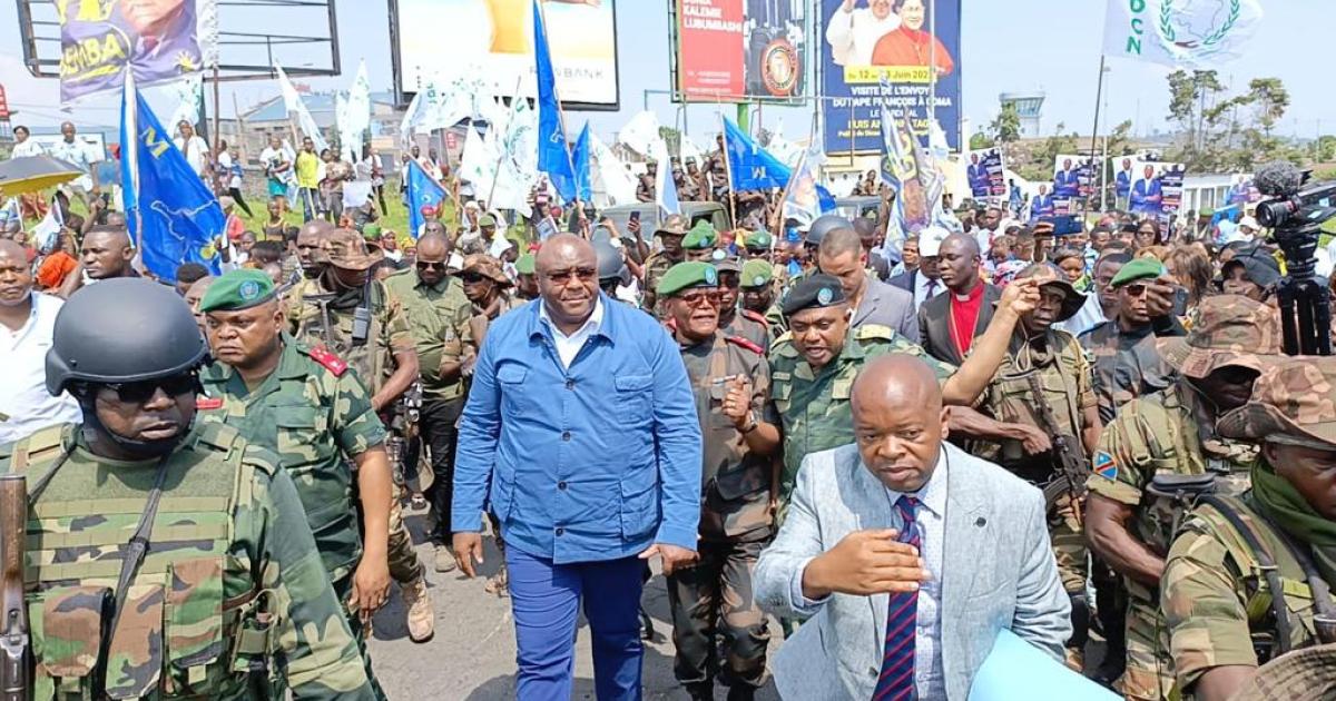 Jean-Pierre Bemba à Goma