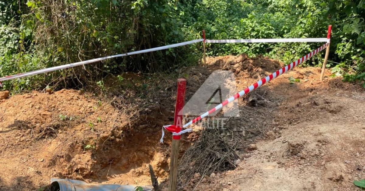 Une bombe d'aviation découverte à Kididiwe, ancien bastion des ADF