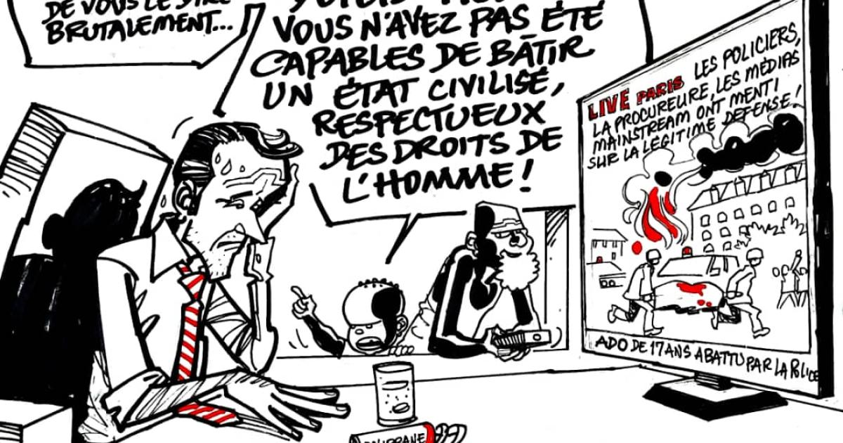 Caricature ACTUALITE.CD 