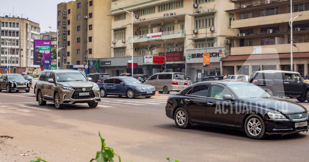 Boulevard du 30 juin à Kinshasa