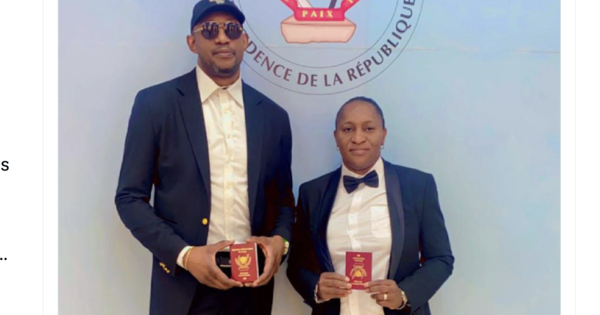 Didier Mbenga et Youyou Mwadi Malika