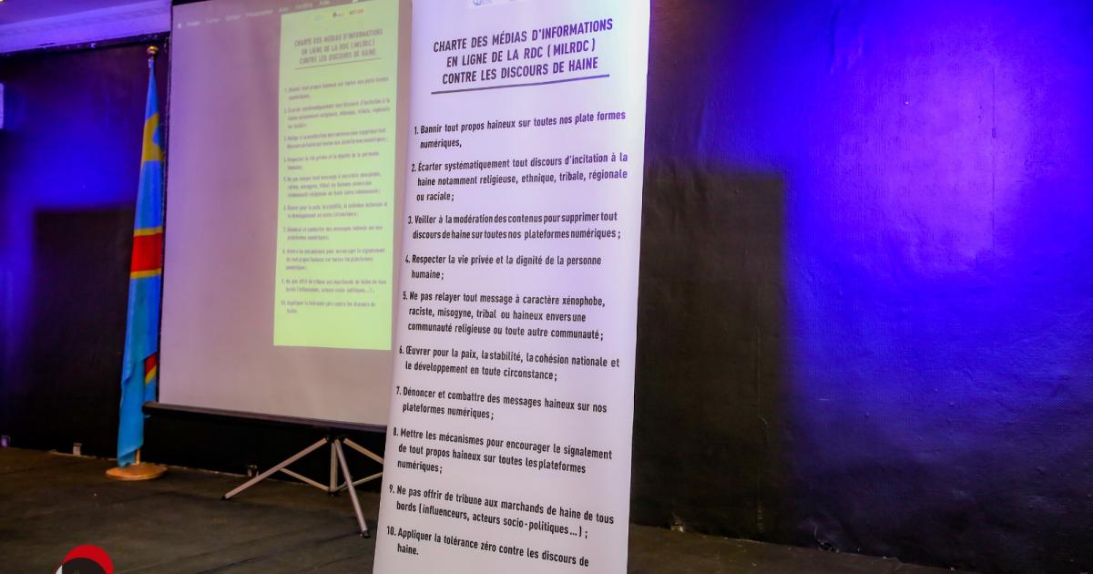 Charte des médias en ligne contre le discours de haine en période électorale