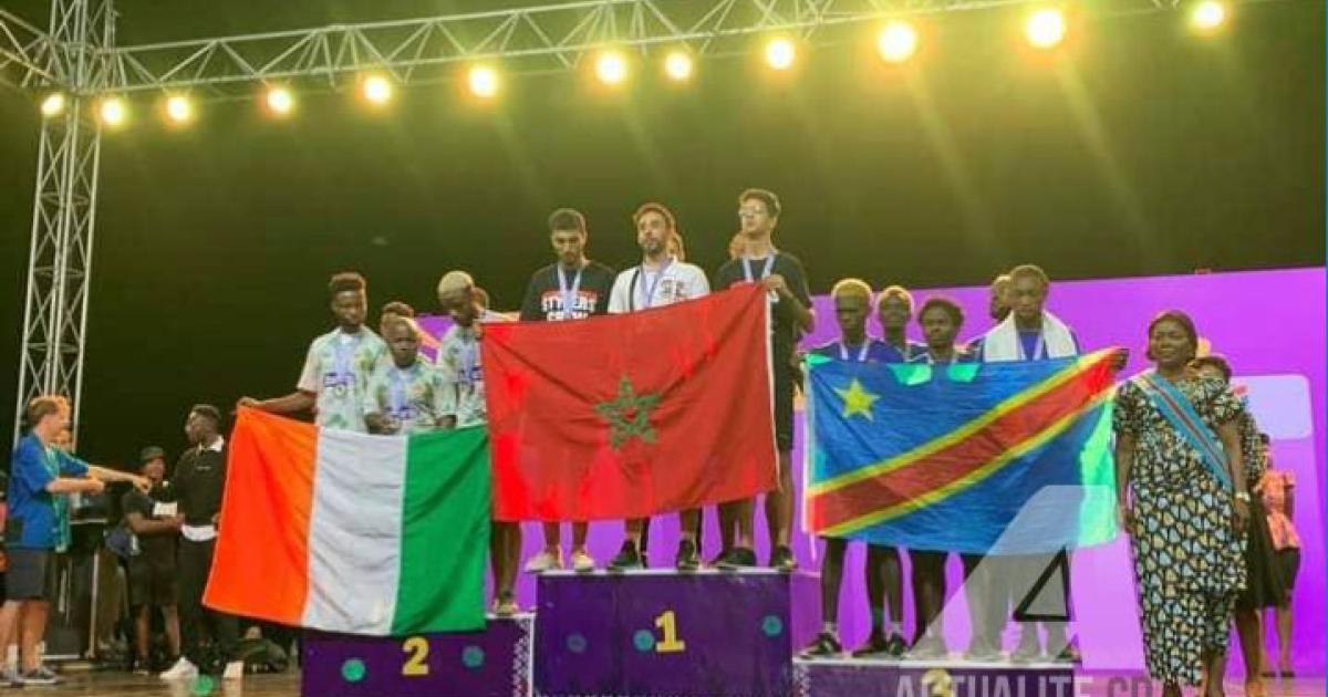 Les vainqueurs des médailles en Jonglerie avec ballon 