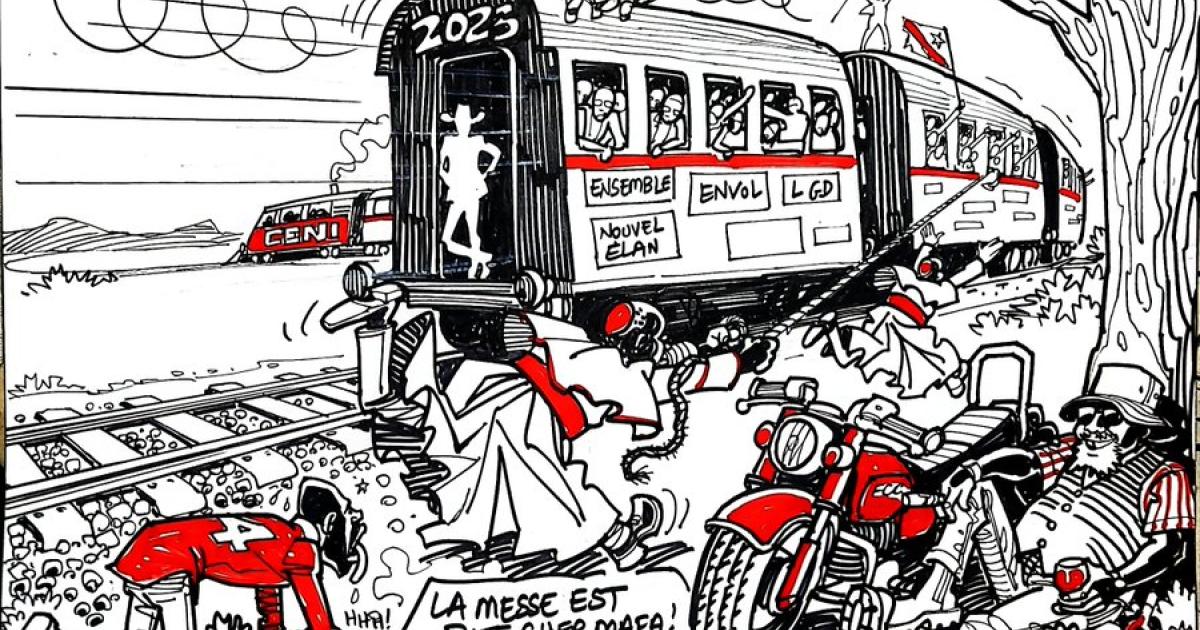 Caricature ACTUALITE.CD 