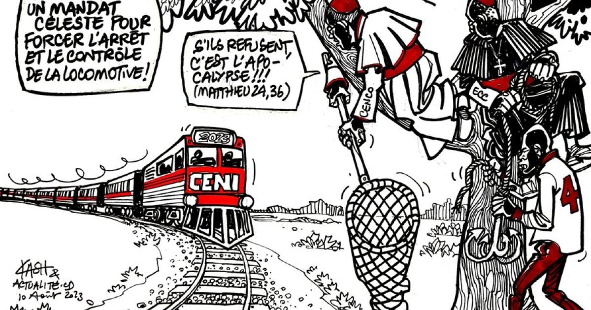 Caricature ACTUALITE.CD 
