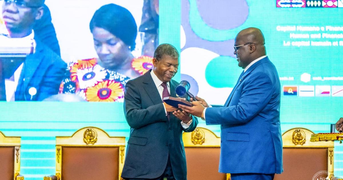 Félix Tshisekedi et Joao lourenço