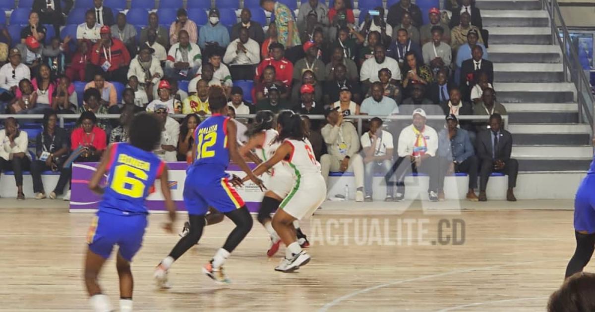 Match de basket-ball. PH. Ivan Kasongo Ndala