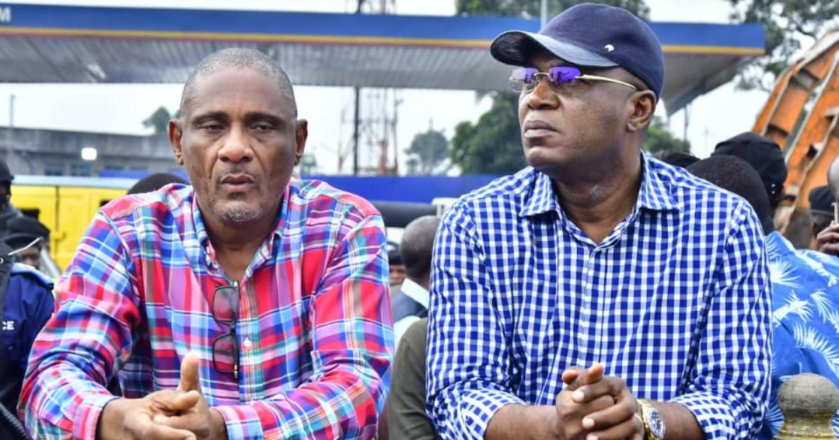 Gentiny Ngobila et Gecoco Mulumba