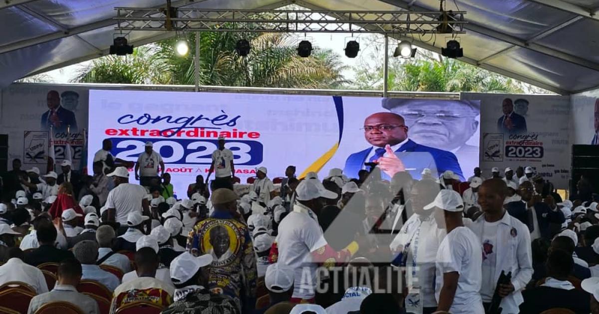 Enterinement de la candidature de Félix Tshisekedi par l'Udps
