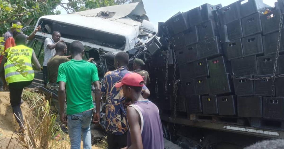 Accident à Kabuba 