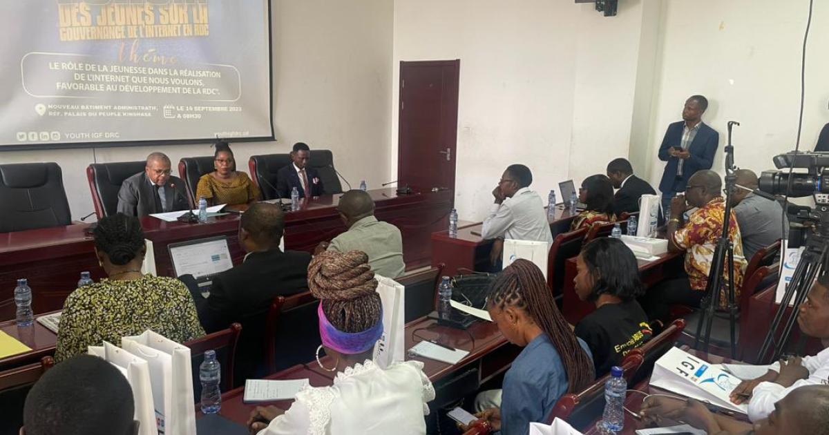 Première édition du forum des jeunes sur la gouvernance d'internet en RDC
