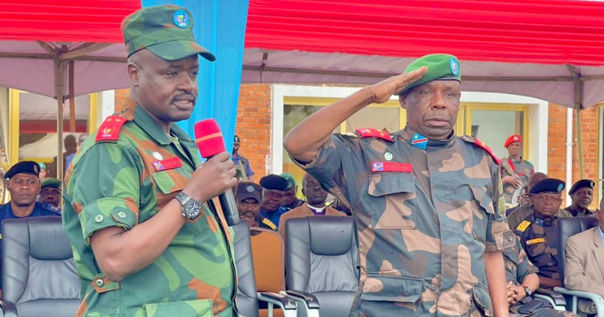Peter Chirimwami, nouveau gouverneur militaire du Nord-Kivu 