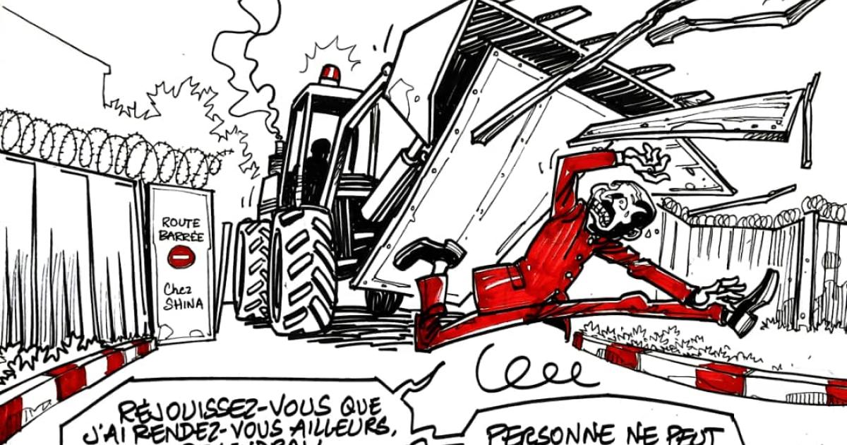 Caricature ACTUALITE.CD