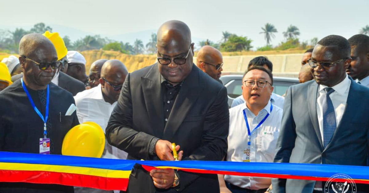 Félix Tshisekedi coupe le ruban à la ZES de Maluku