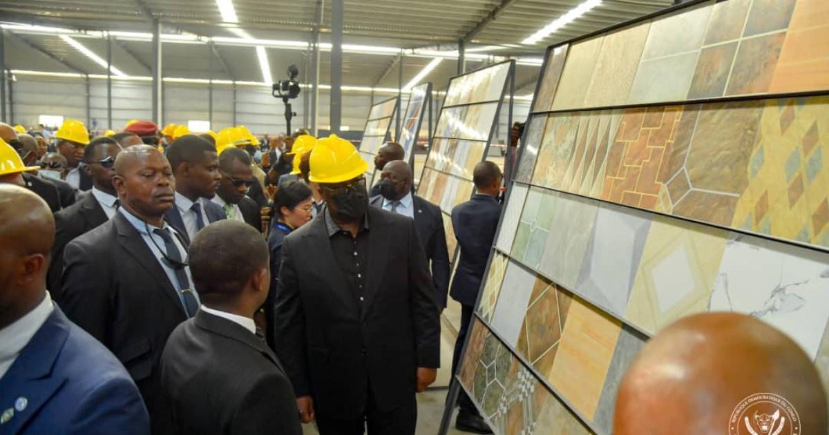 Félix Tshisekedi à la ZES de Maluku