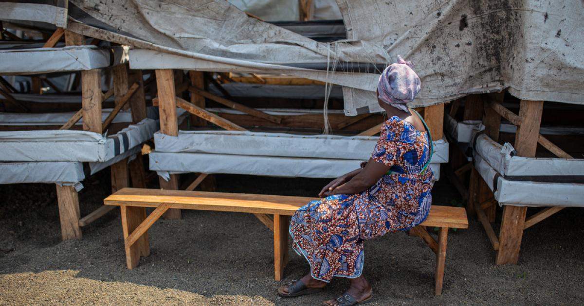 Les femmes déplacées à Goma. Ph/MSF