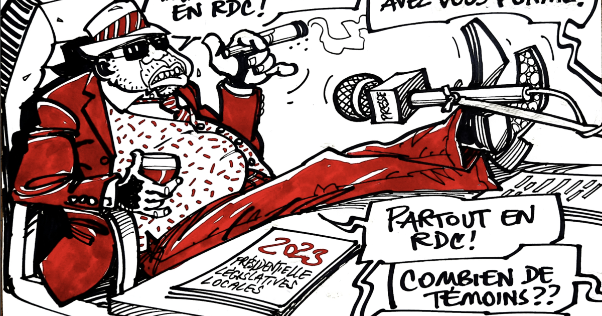 Les caricatures de ACTUALITE.CD sont réalisées par Kash