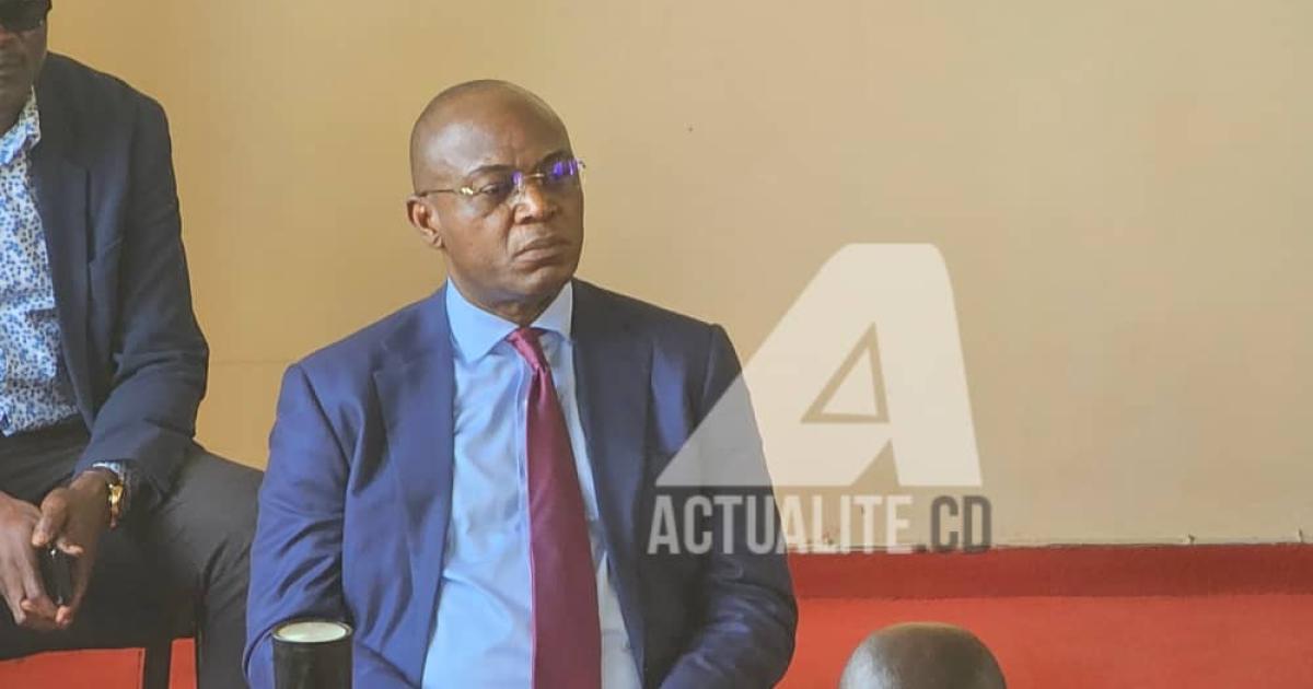 Gentiny Ngobila, gouverneur de Kinshasa 