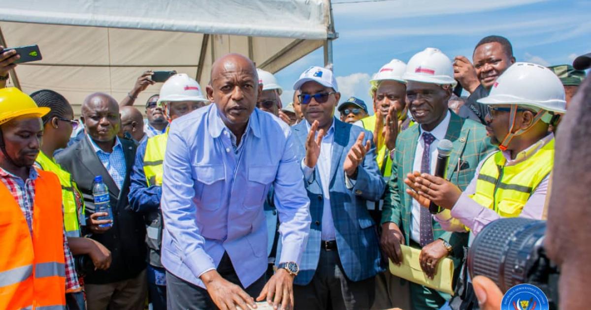 Lancement des travaux de construction des postes frontaliers de Kavimvira à Uvira et de petite barrière à Goma