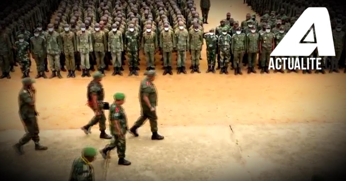 Les militaires à Kitona