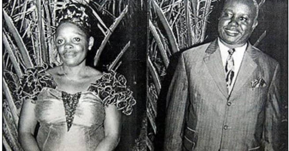 Photo d'illustration: Franck Ngyke et sa femme Hélène Mpaka, tués le 3 novembre 2005