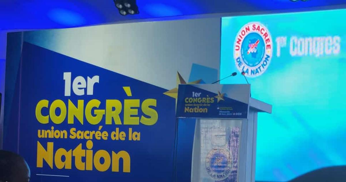 Premier congrès de l'Union sacrée